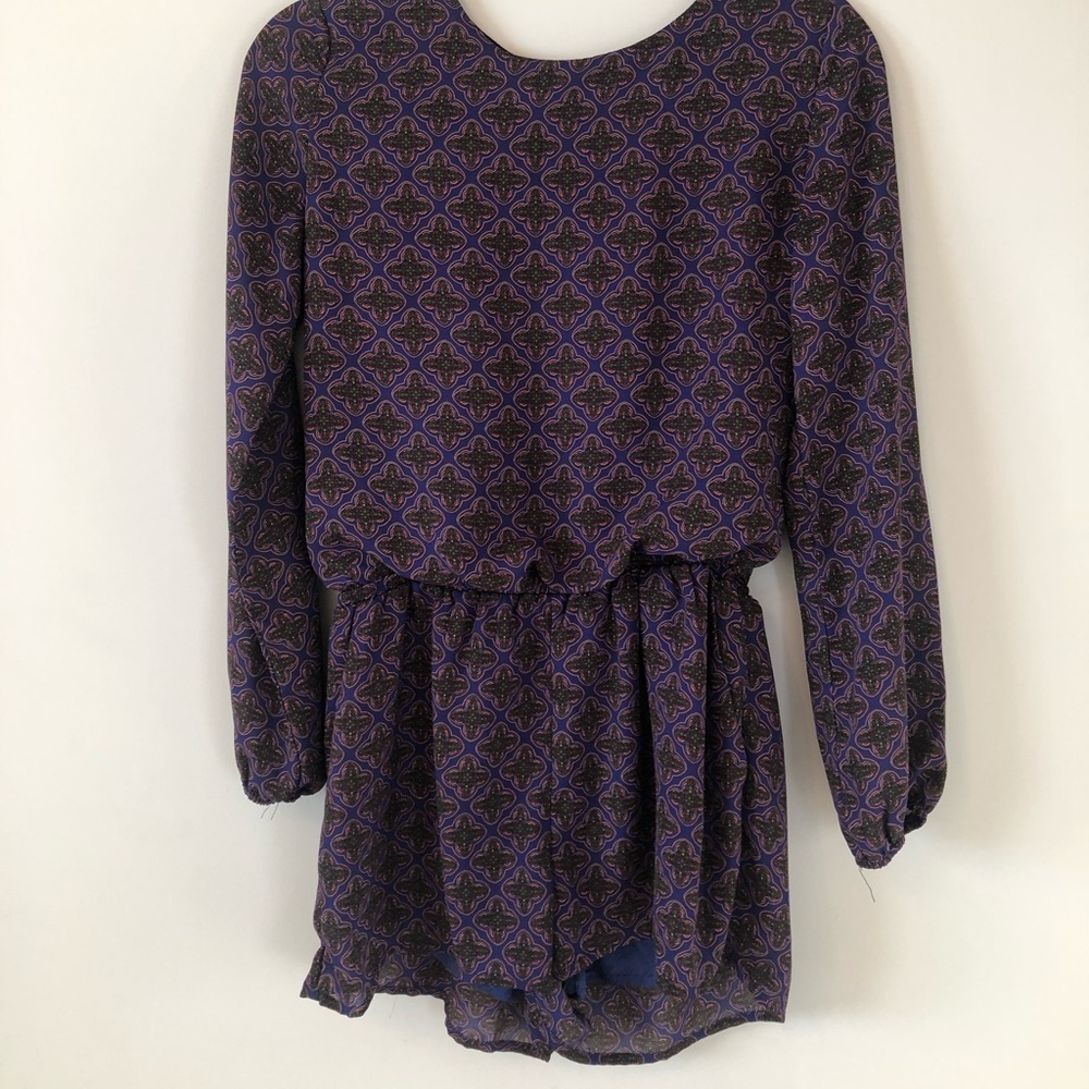 Long Sleeve bohemian romper